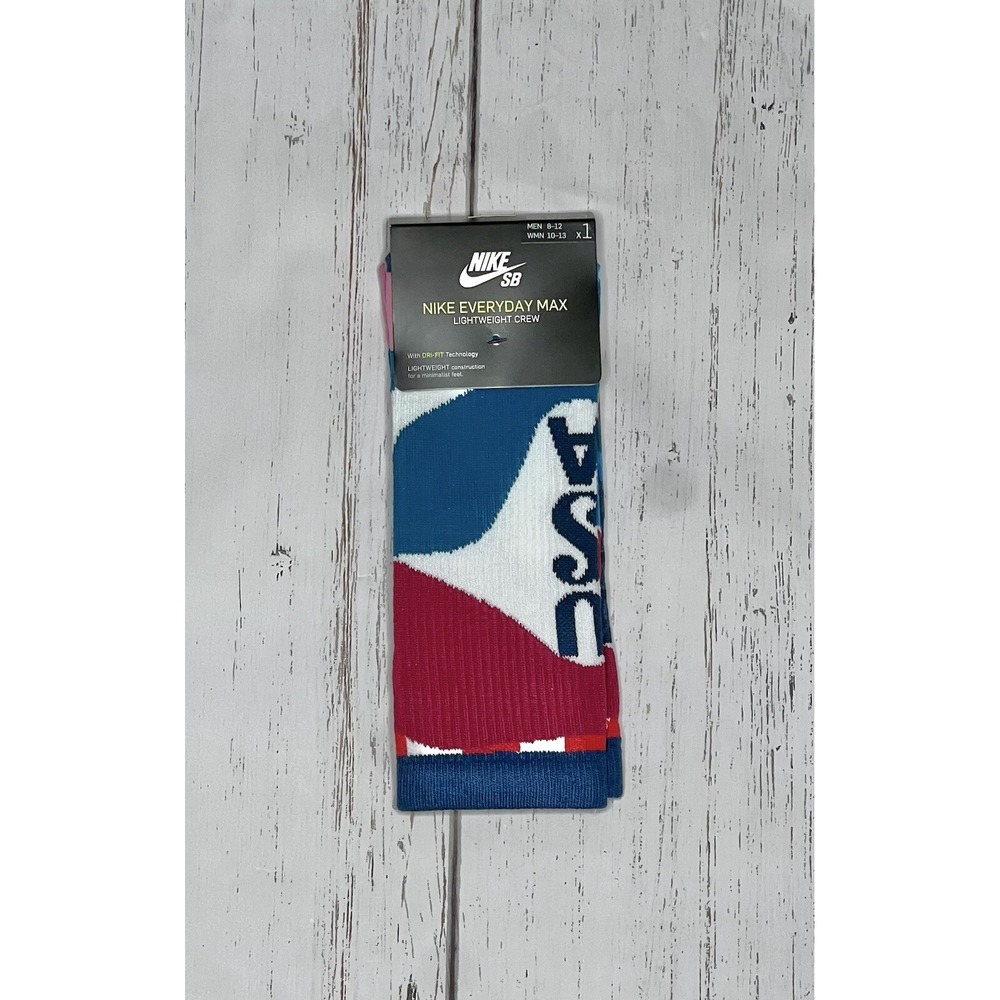 Nike SB x Parra USA Federation Kit Dri-FIT Socks Size XL (12–15)‎ CN3780‑100